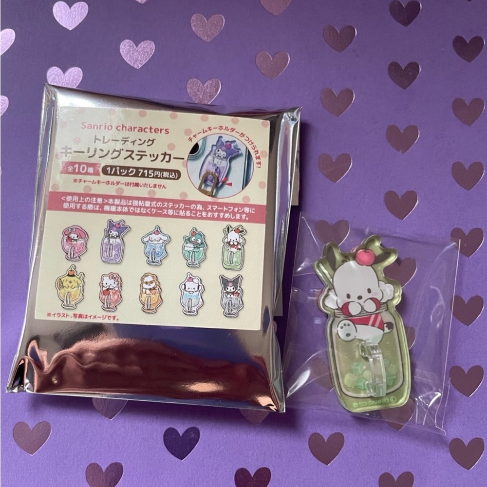 Sanrio Pochacco phone charm hook blind bag
